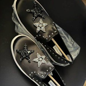 New Steve Madden Embellished and Studded slip on